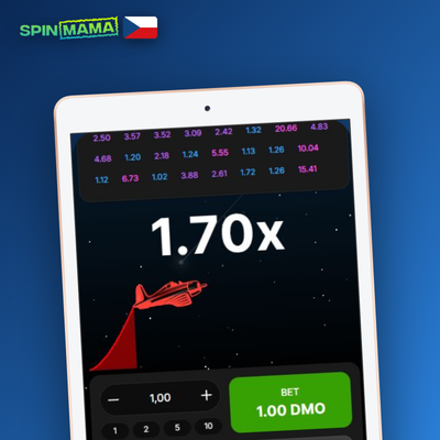 Auto-cashout v Aviator game Spinmama Casino – výběr proběhne sám při zvoleném násobiteli