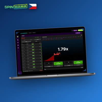 Dvojitá sázka v Aviator demo Spinmama Casino – dvě nezávislé částky v jednom kole