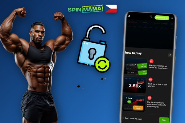 Panel statistik Aviator ve Spinmama Casino ukazuje barevně odlišené násobitele posledních kol
