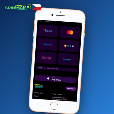 Bankovní převod jako spolehlivá metoda výběru vyšších částek v Spinmama Casino