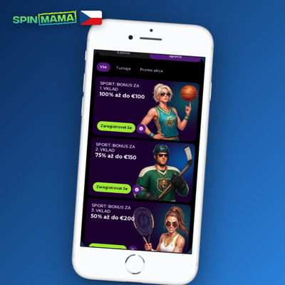 Spinmama Casino free spiny na vybrané automaty jako součást vkladového balíčku