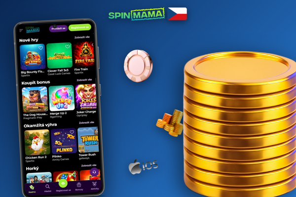 Sekce Můj účet ve Spinmama Casino – správa profilu vkladů a bonusů