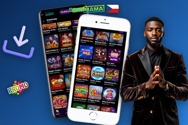 Registrační formulář Spinmama Casino s polem pro zadání promo kódu a získání bonusu